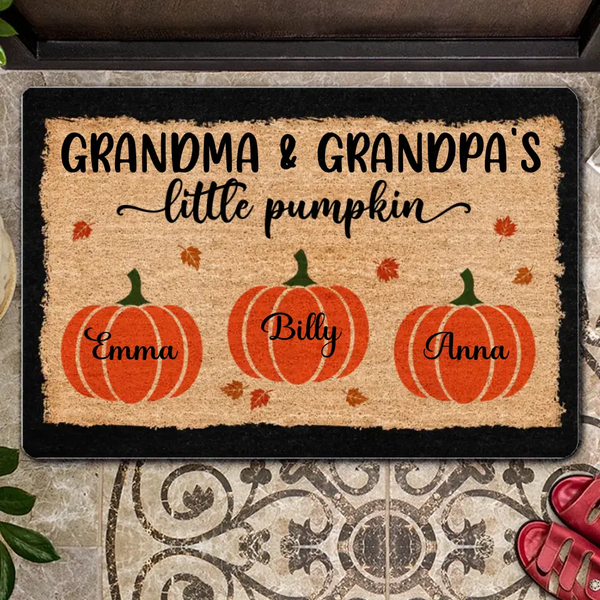 Grandparents Little Pumpkins - Personalized Autumn Hallowe