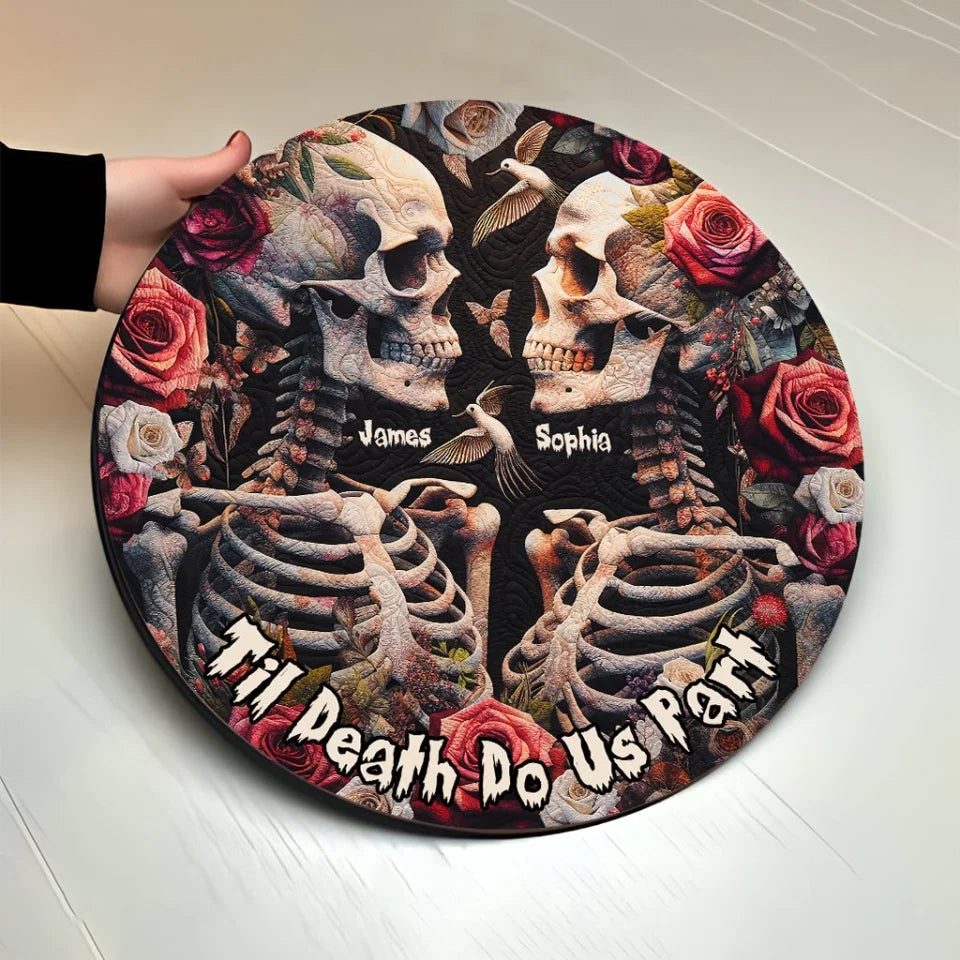 Til Death Do Us Part - Personalized Skull Ro (4)