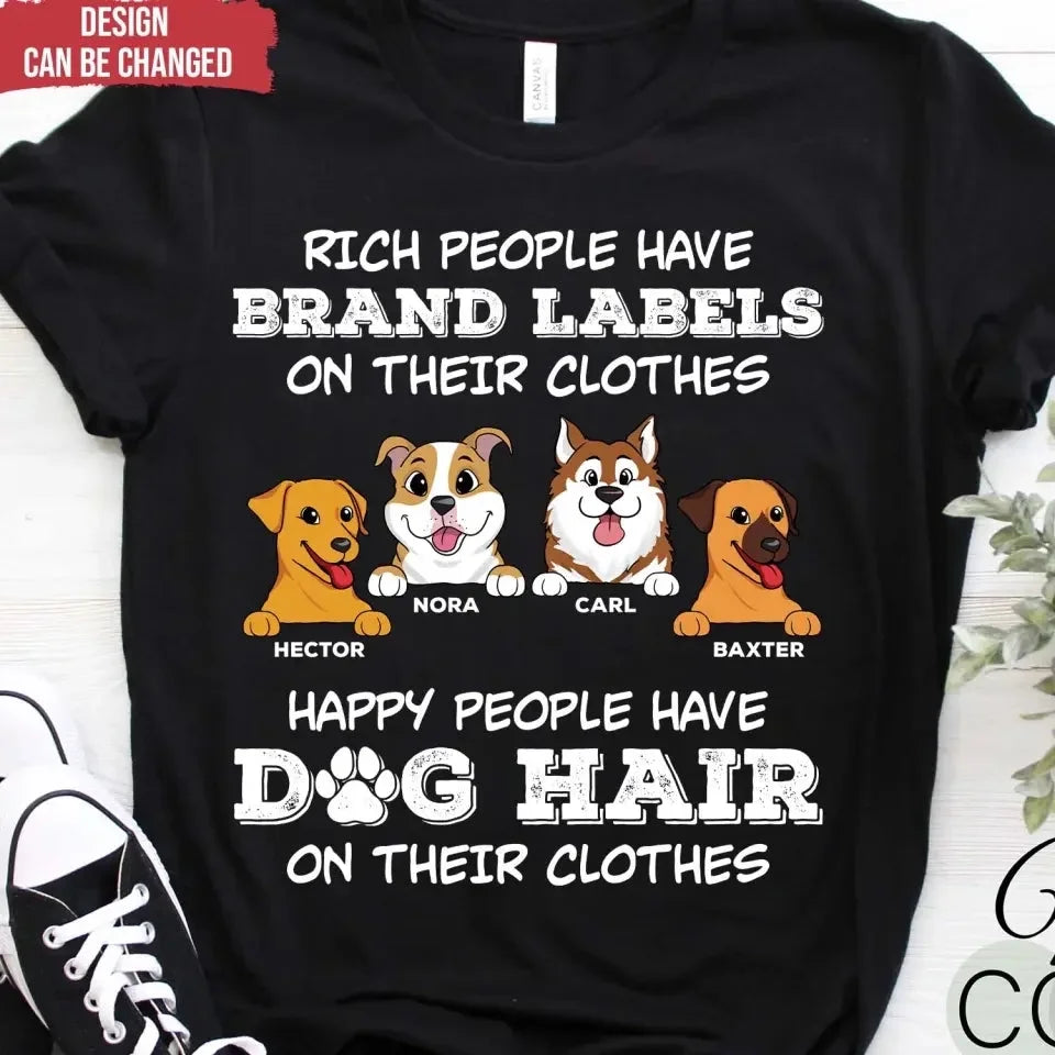 Happy People Have Dog Hair On Their Clothes