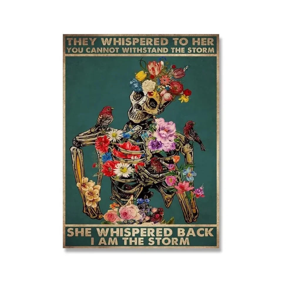 Skull Poster Lose Your Mind Find Your Soul A (4)