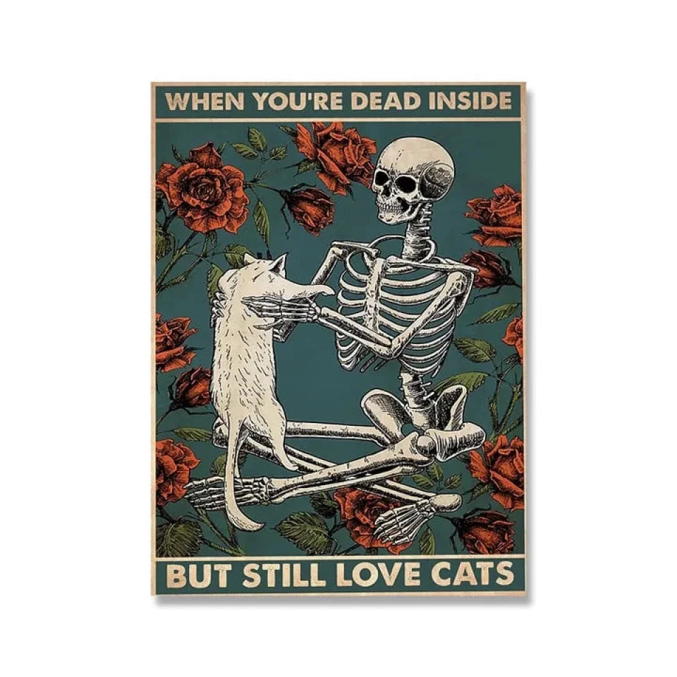 Skull Poster Lose Your Mind Find Your Soul A (1)