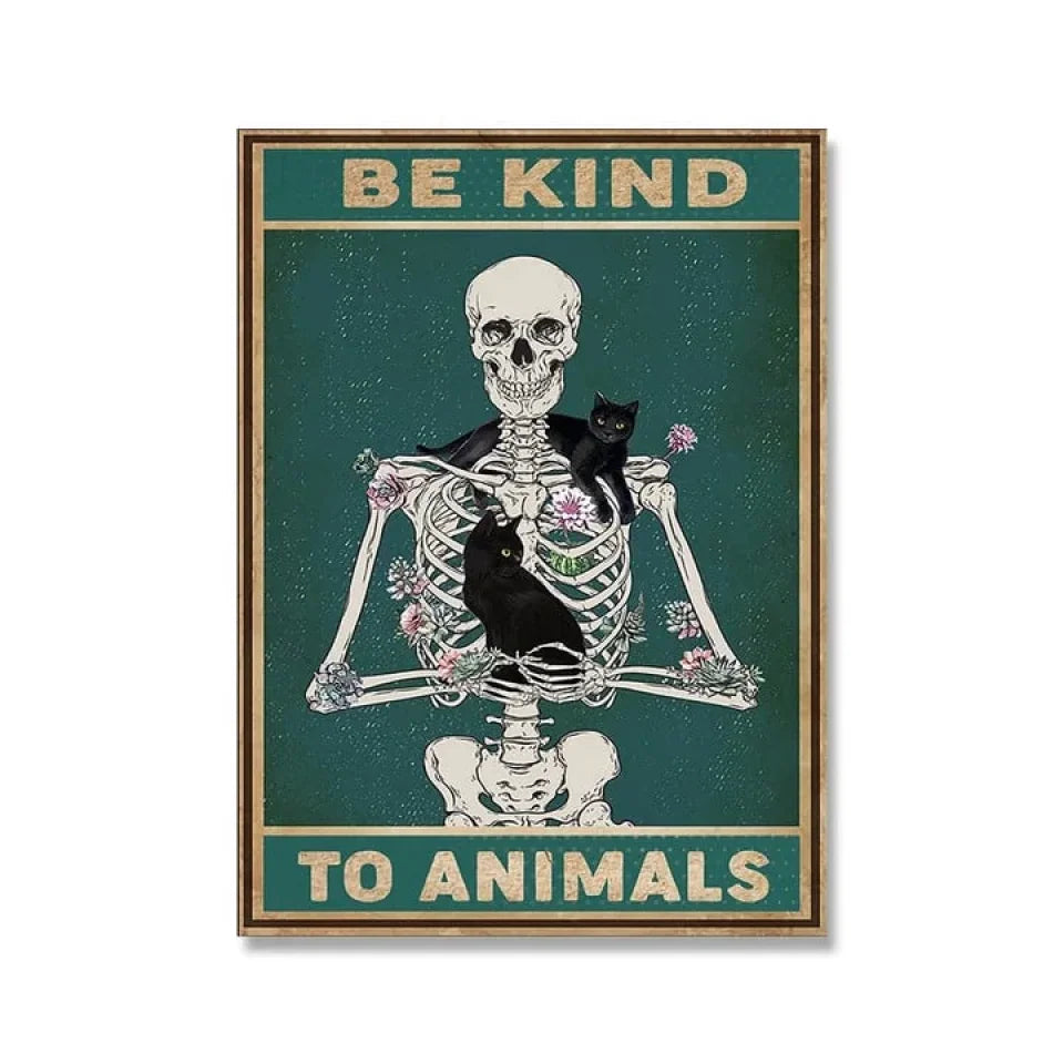 Skull Poster Lose Your Mind Find Your Soul A