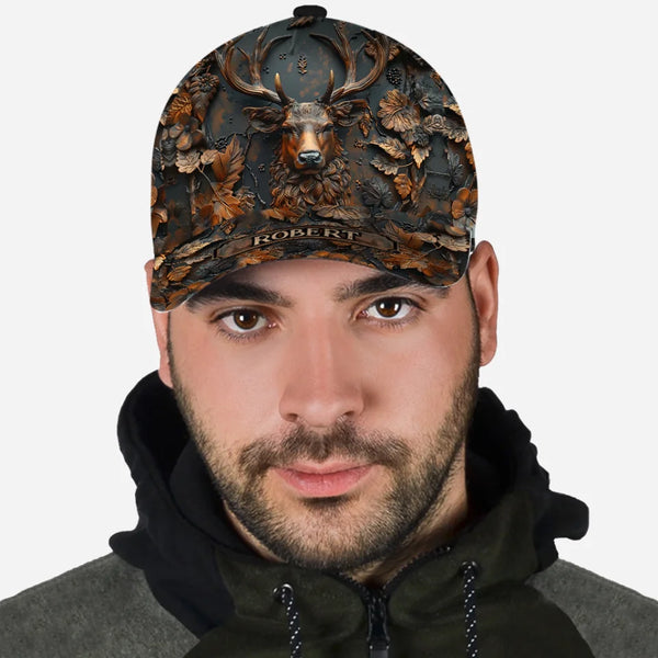 Cool Deer - Personalized Hunting Classic Cap