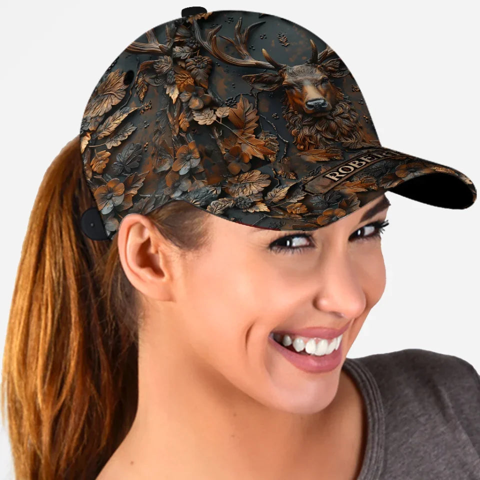 Cool Deer - Personalized Hunting Classic Cap