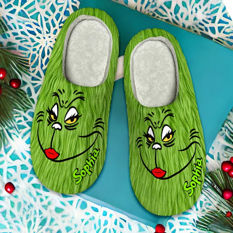 Perfect Personalized Gifts Cotton Slippers for Family and Friends to Keep Their Feet Warm and Stylish This Holiday Season