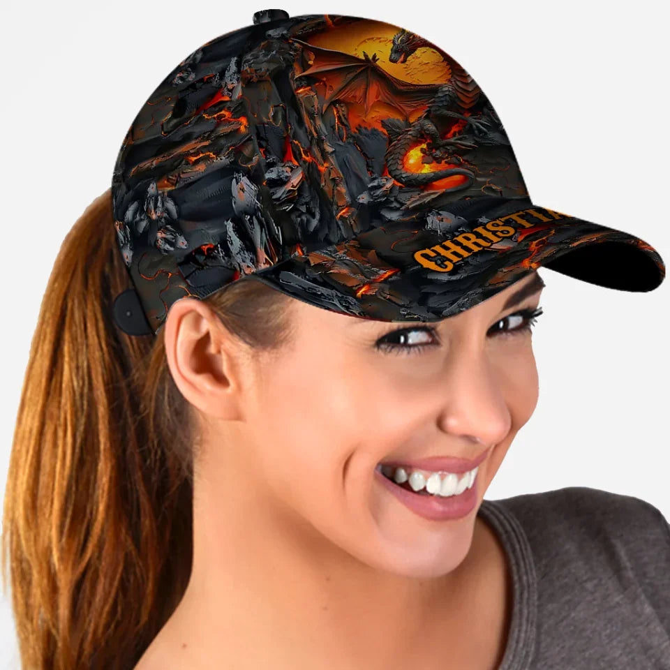 Love Dragon - Personalized Dragon Classic Cap