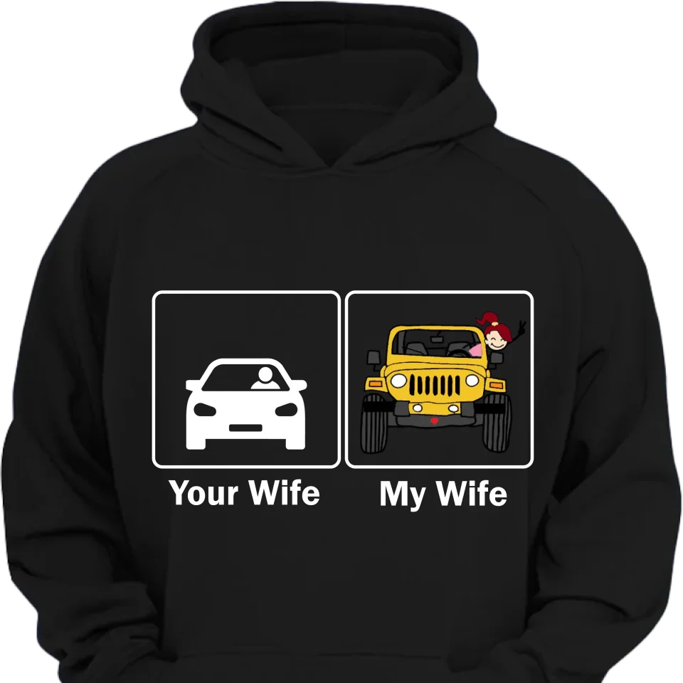 Personalized Your Wife My Wife Jeep Shirt